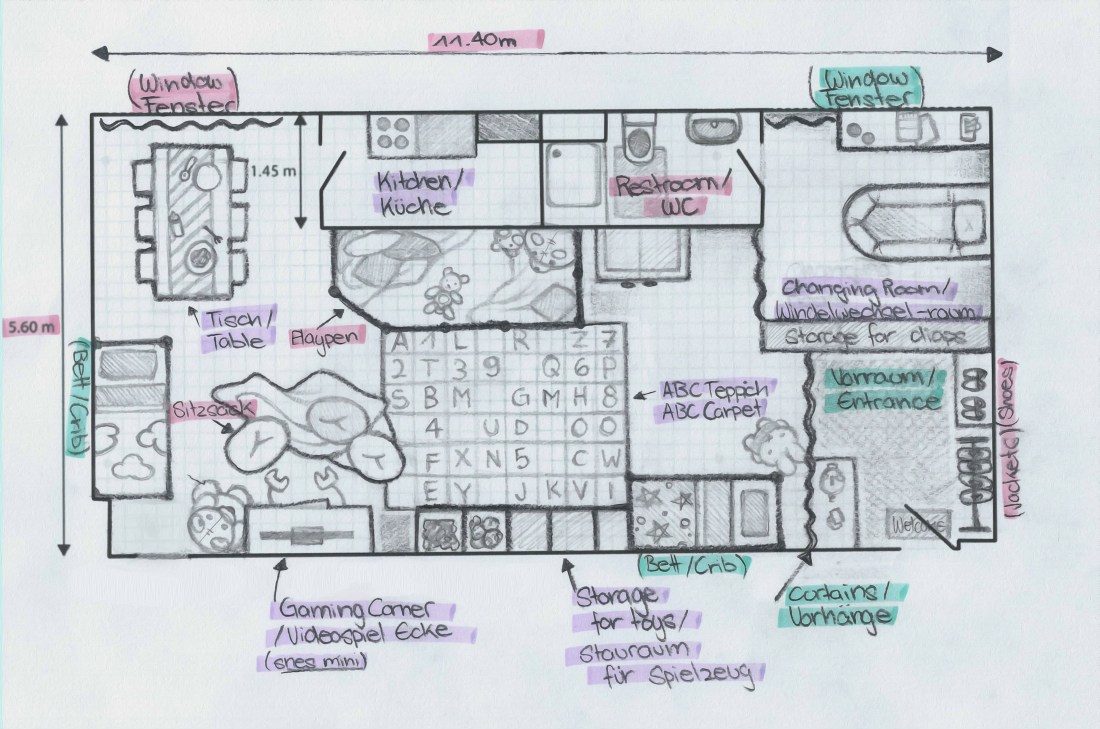 Plan ATelier (sketching)